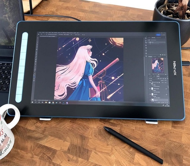 XP-Pen Artist 16 (2nd gen) graphic display for adobe photoshop
